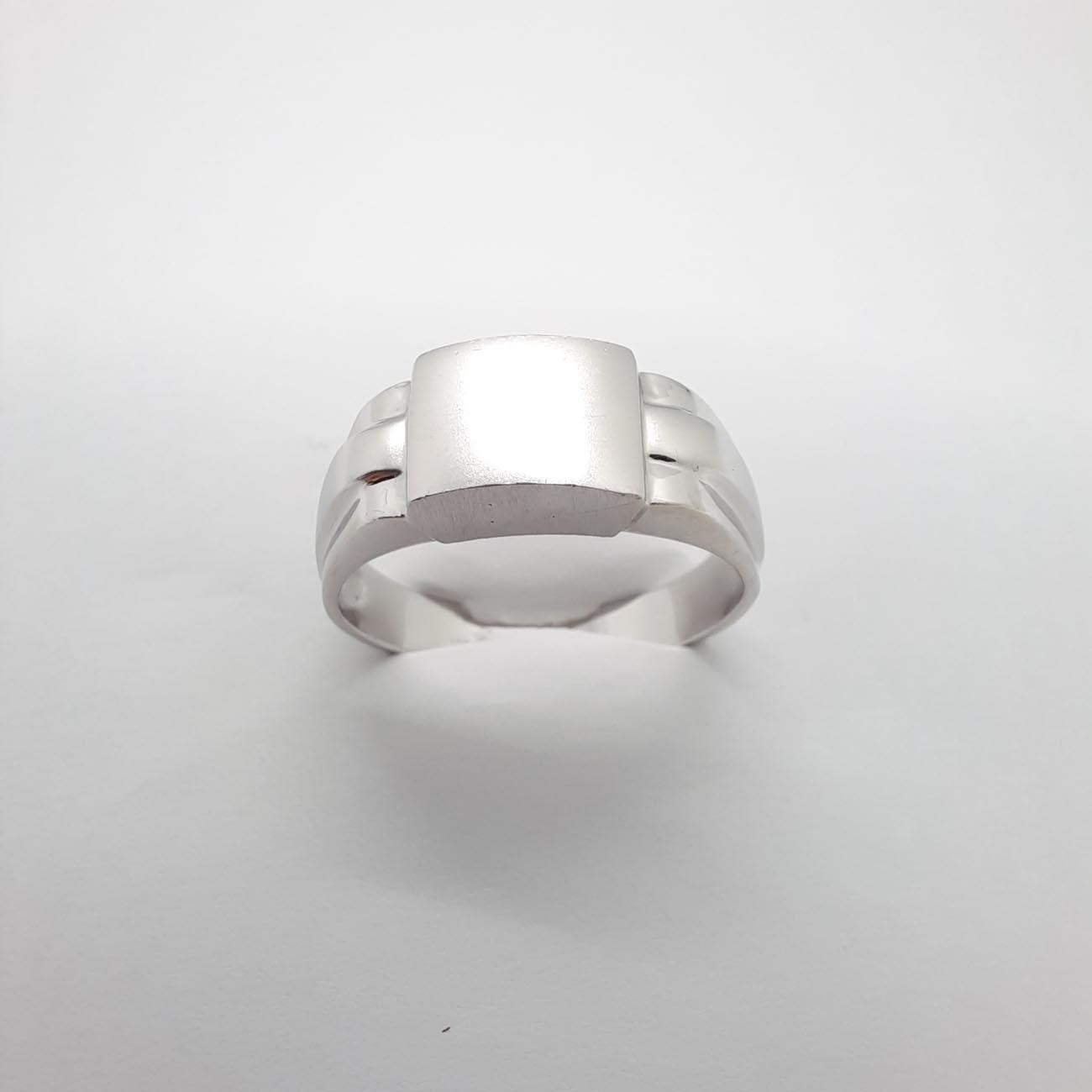 Λευκόχρυσο δαχτυλίδι Κ14 