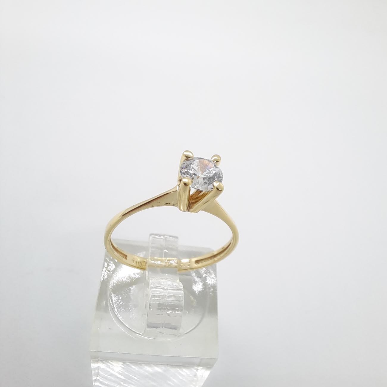 Shiny bride χρυσό δαχτυλίδι ζιργκόν