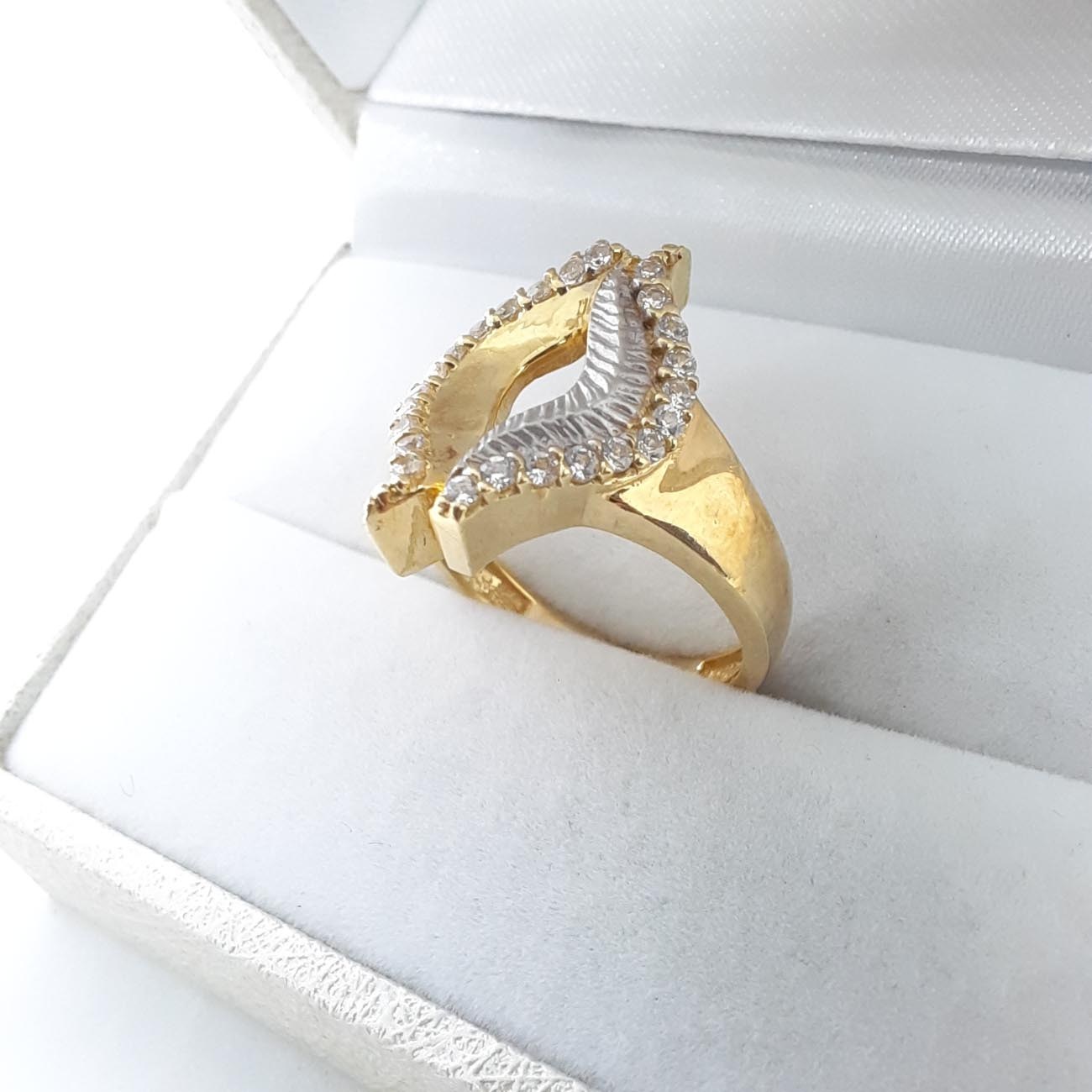 Χρυσό δαχτυλίδι Κ14 σχέδιο φιλί