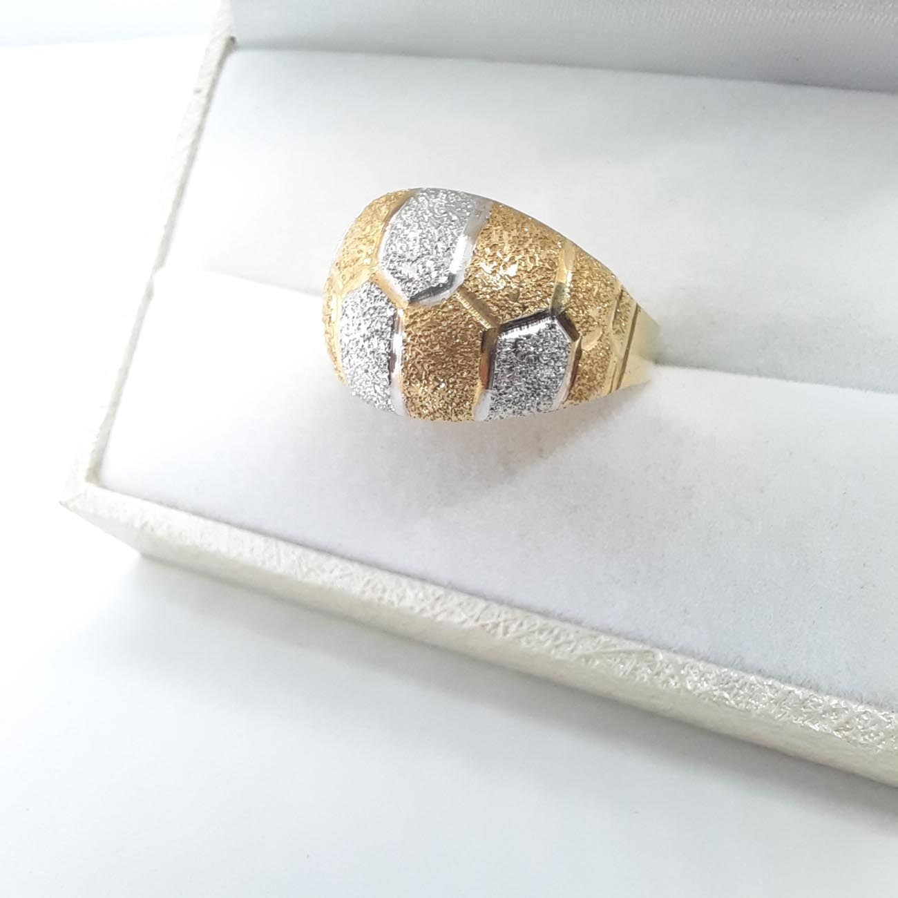 Χρυσό δαχτυλίδι ζαγρέ Κ14
