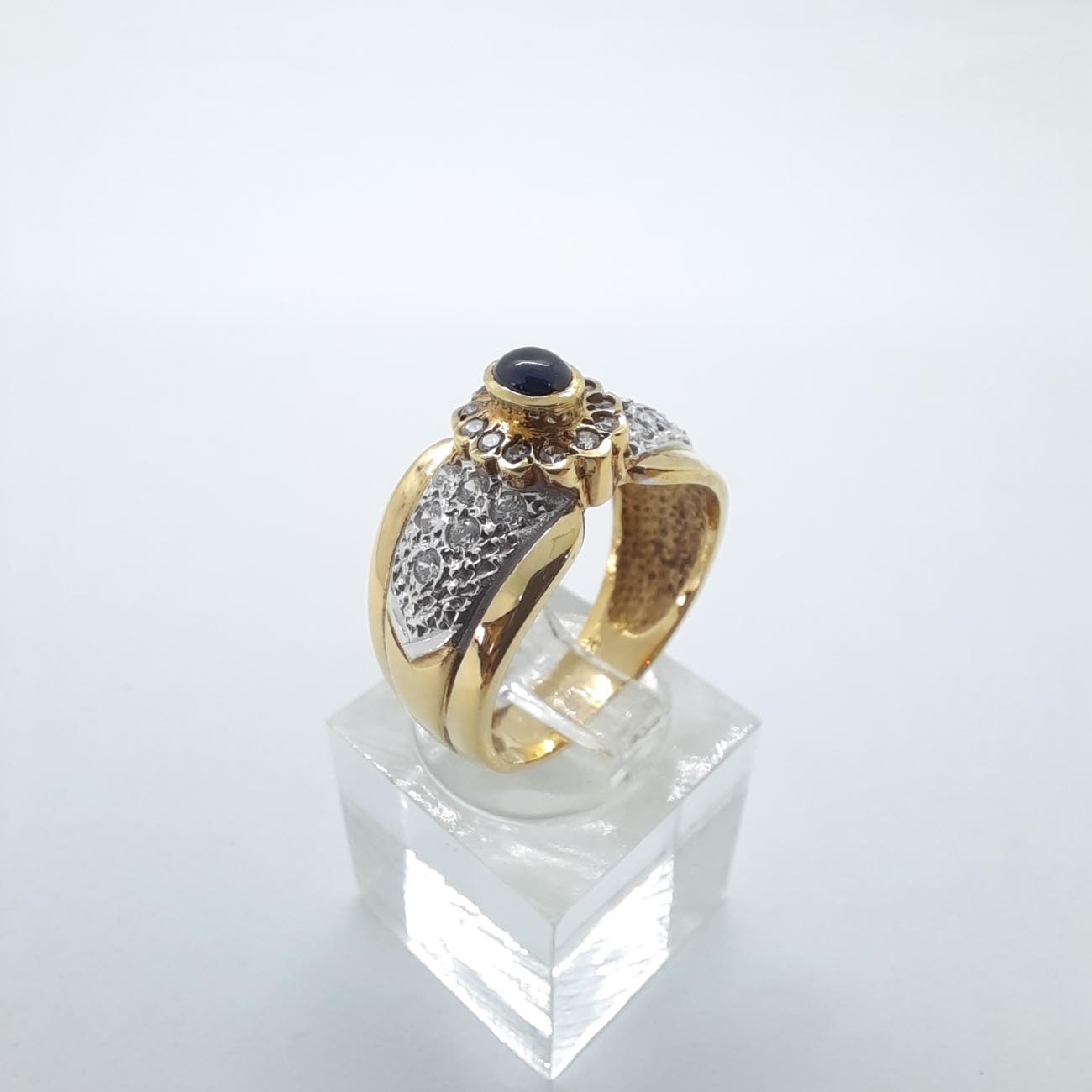 Χρυσό δαχτυλίδι Κ14 queen of Greece