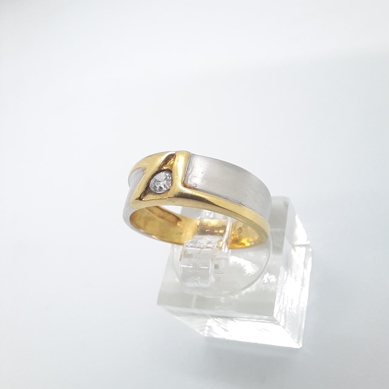 Δαχτυλίδι με ζιργκόν K14 majestic