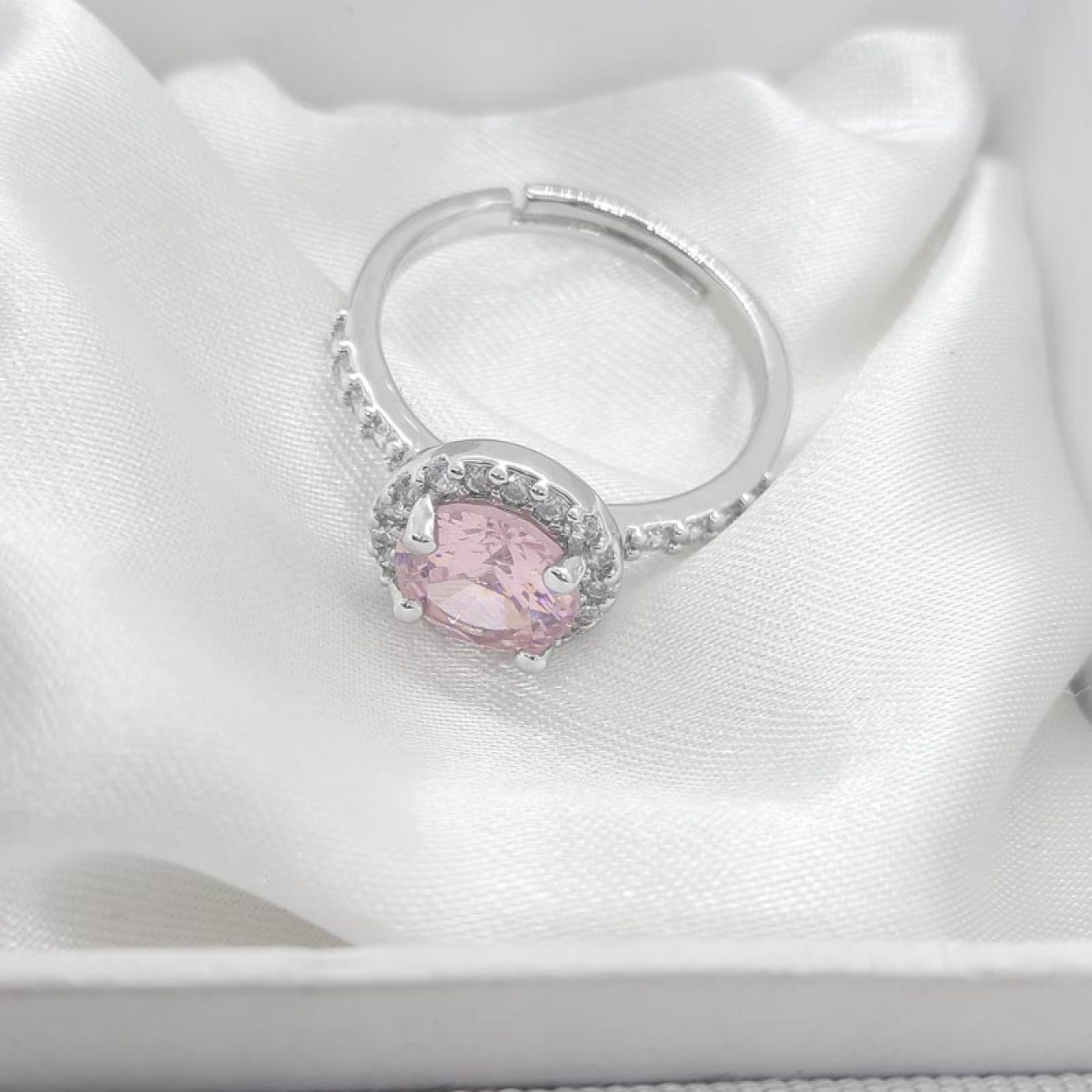 Δαχτυλίδι pink dream ασήμι ροζ ζιργκόν