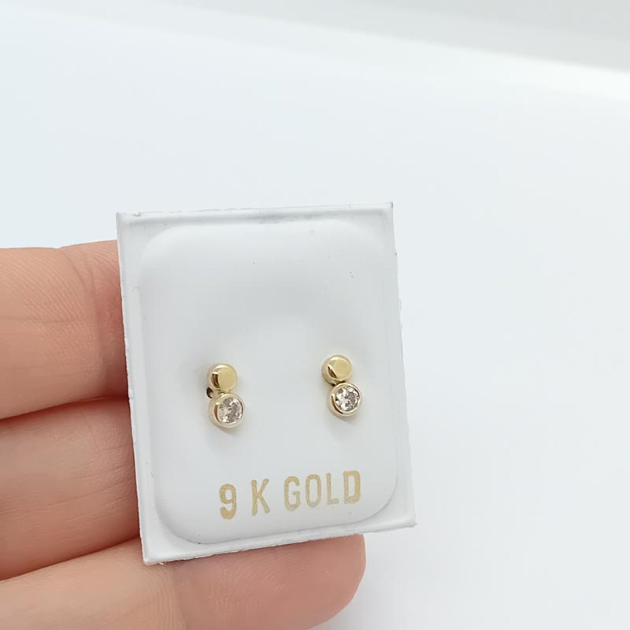 Χρυσά σκουλαρίκια K9 GRACE 