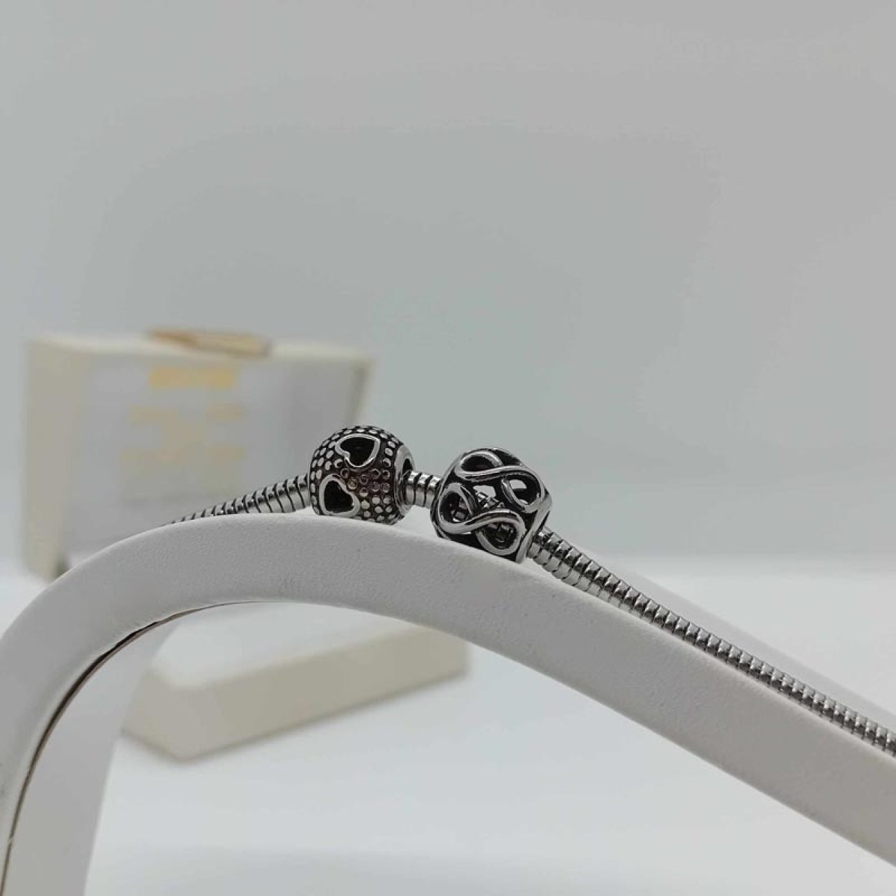 Βραχιόλι γυναικείο ατσάλι με δυο στελέχη