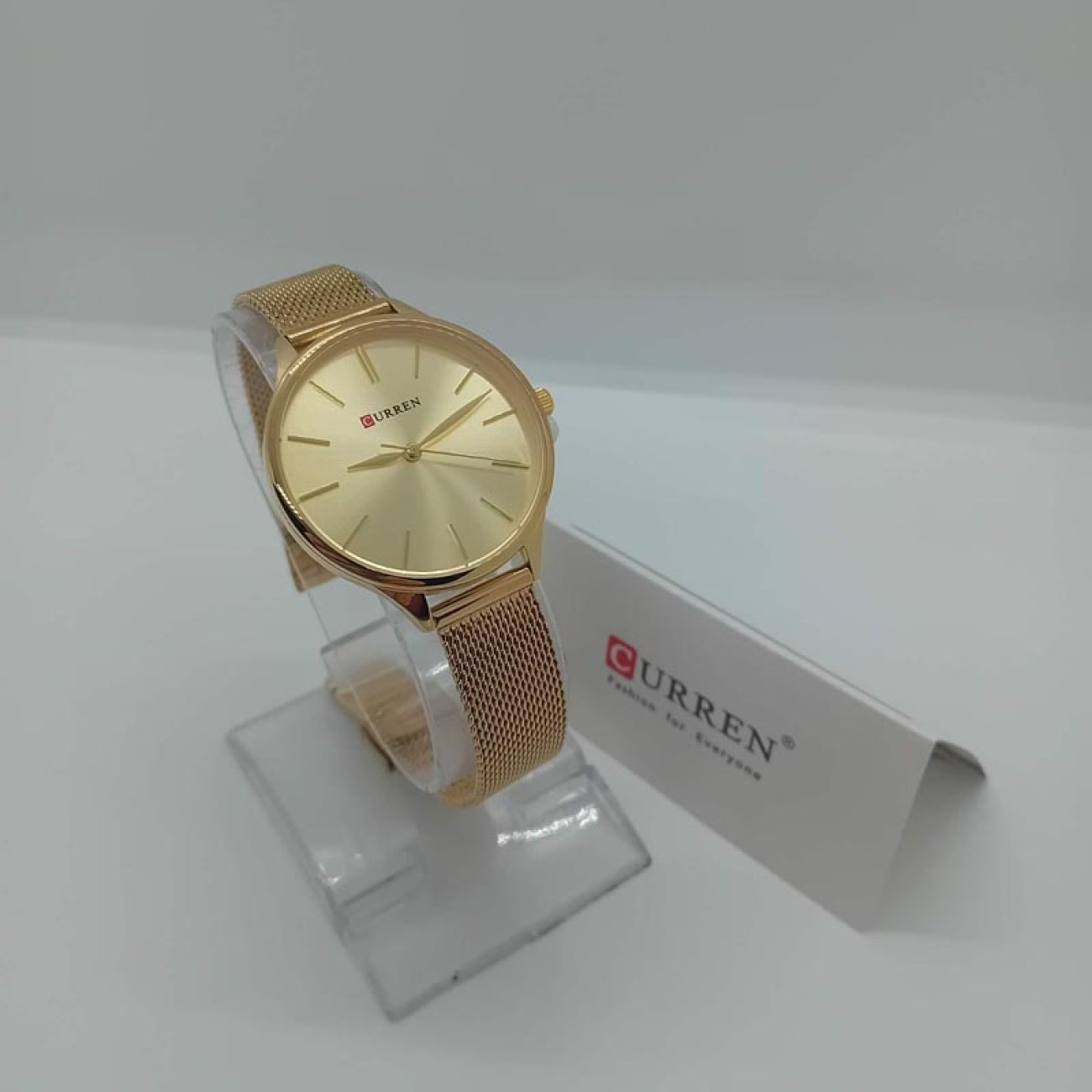 Ρολόι χειρός UNISEX χρυσαφένια απόχρωση