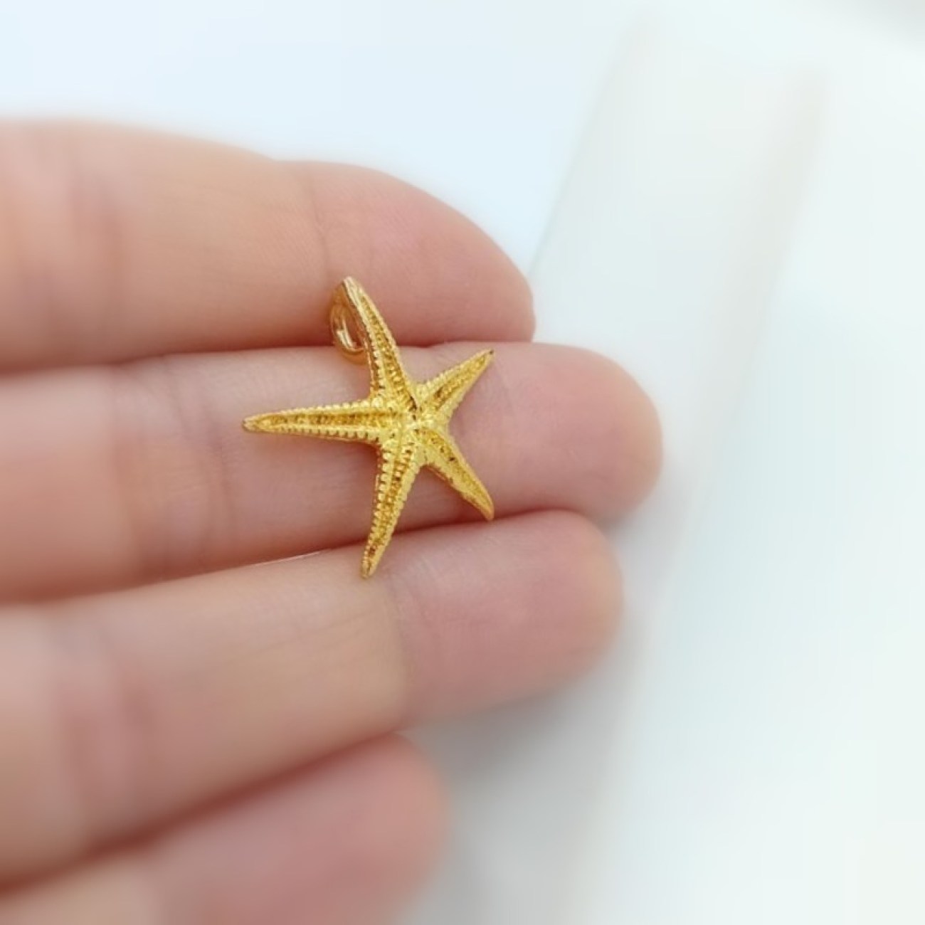 Χρυσός αστερίας μενταγιόν 14 ΚΑΡΑΤΙΑ