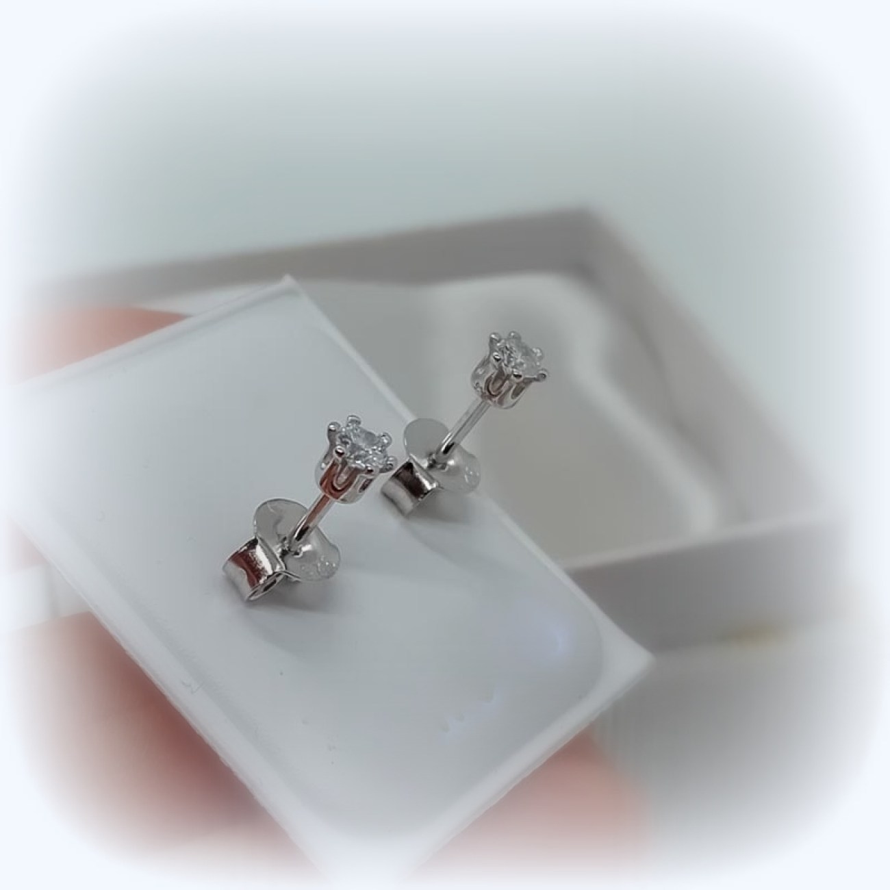 ΣΚΟΥΛΑΡΙΚΙΑ ασήμι 925 μονοπετράκια